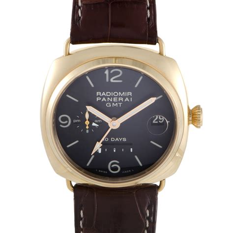 panerai radiomir 10 days gmt rose gold|Panerai Radiomir Gmt 10 PAM 00273 .